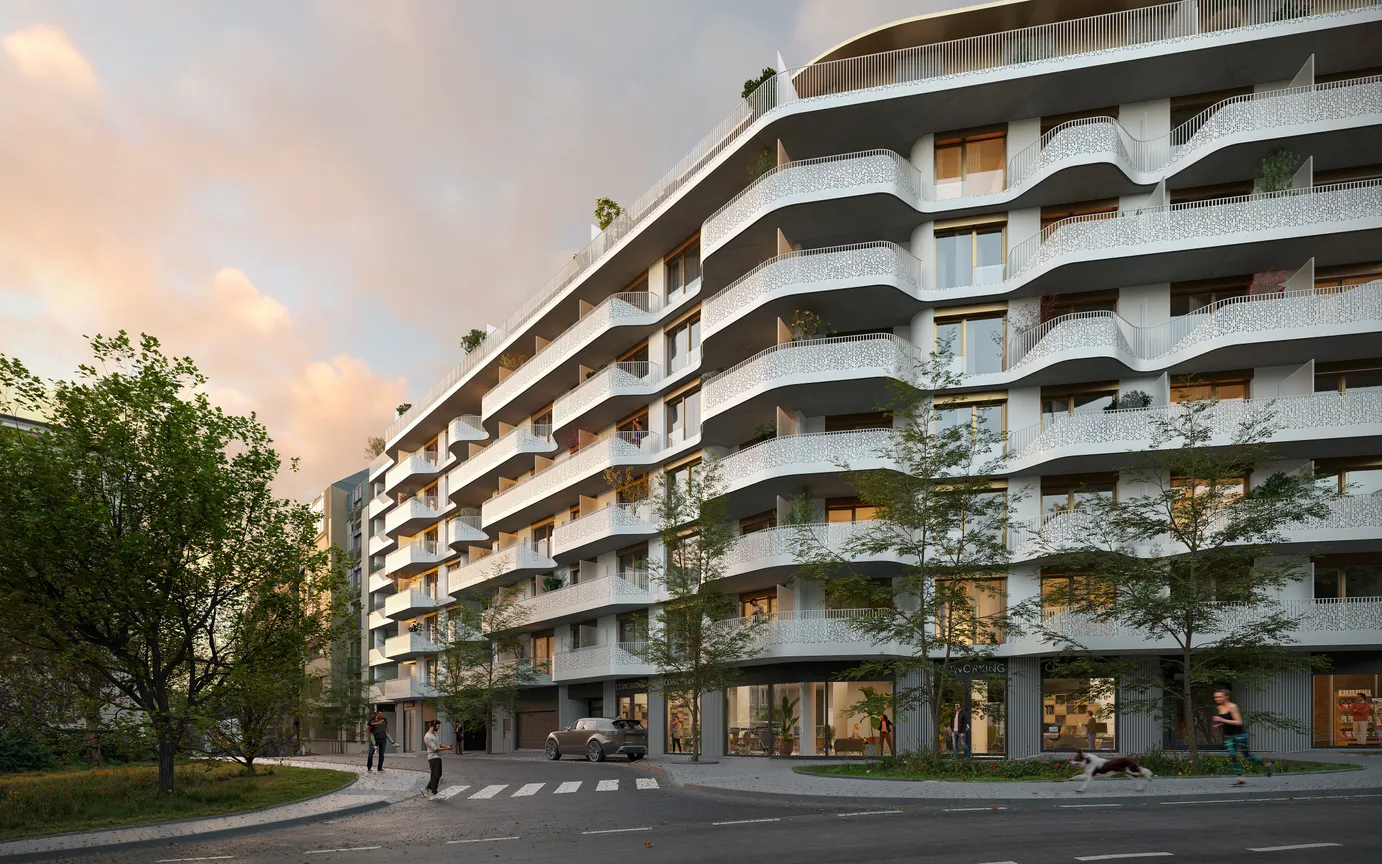 Exteriér z ul. Pod Plynojemem